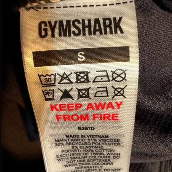 🤩GYMSHARK Charcoal Bomber Jacket - Picture 3 of 4